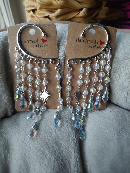 Ear cuff suncatchers